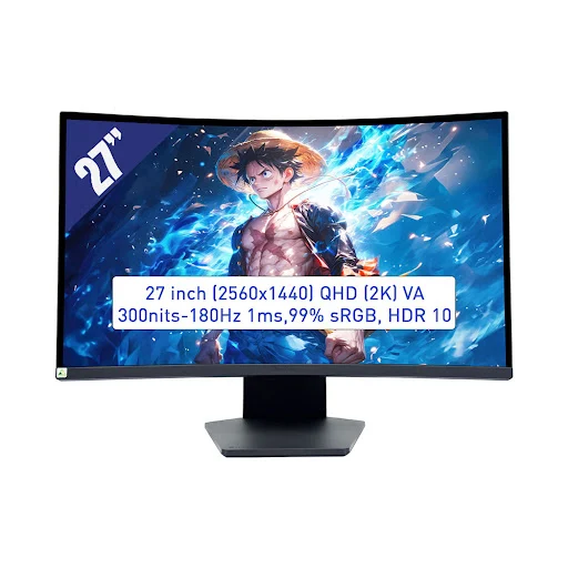 Màn hình LG 27GS60QC-B 27 inch (2K/ VA/ 180Hz/ 1 ms)